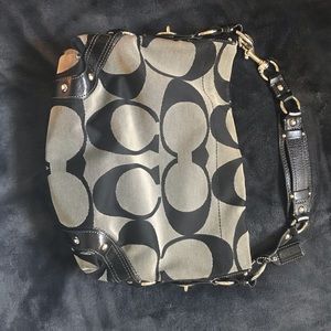 Coach handbag medium size